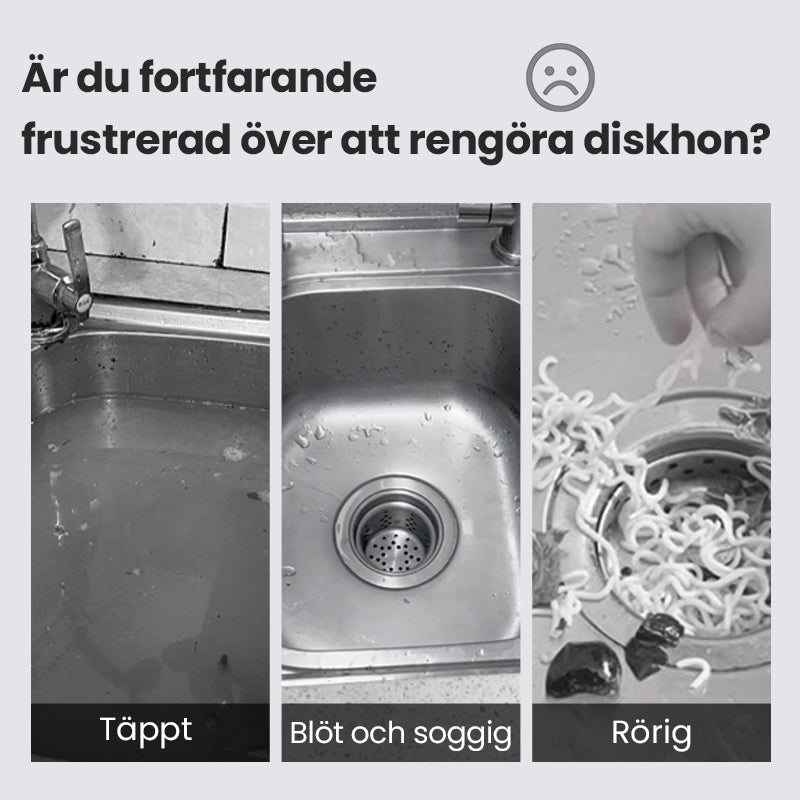 FixiTrash - Sig farvel til køkkenaffald og oplev nem opvask!