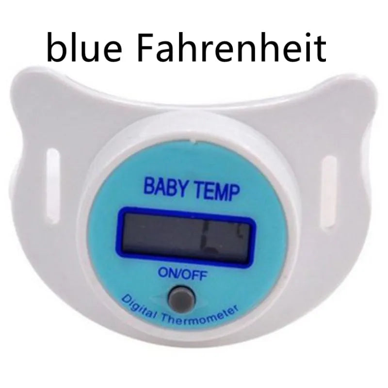 Digital babytemperaturmätare i nappform