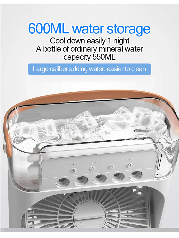 Bærbar Mini Air Cooling Fan