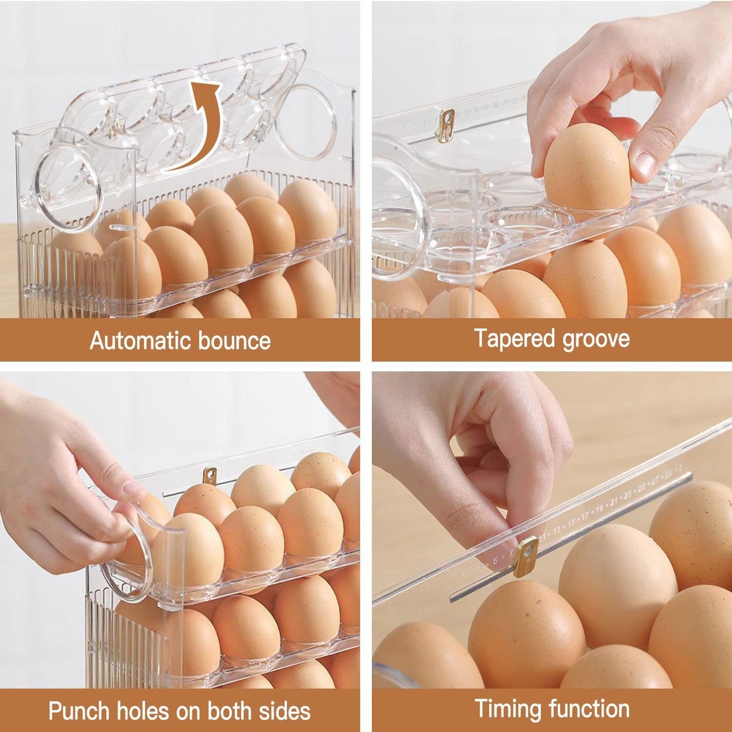 EggVault – Färsk förvaring för ägg, inga fler krossade ägg!