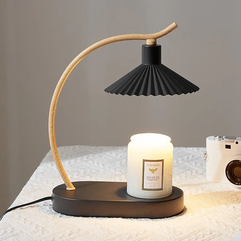 Elegant lysvarmer lampe til hyggelig atmosfære i hjemmet