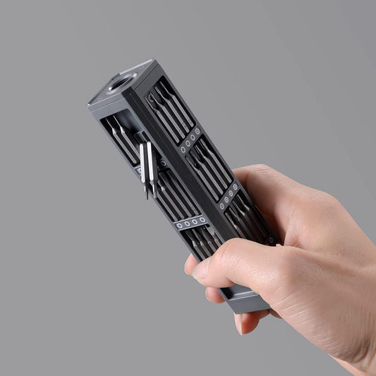 Kompakt Skruetrækkersæt med Magnetiske Spidser
