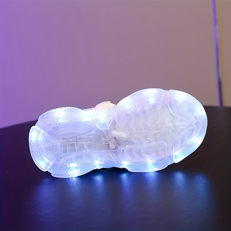 Färgglada LED-sneakers för barn – Lysande och roliga i vardagen