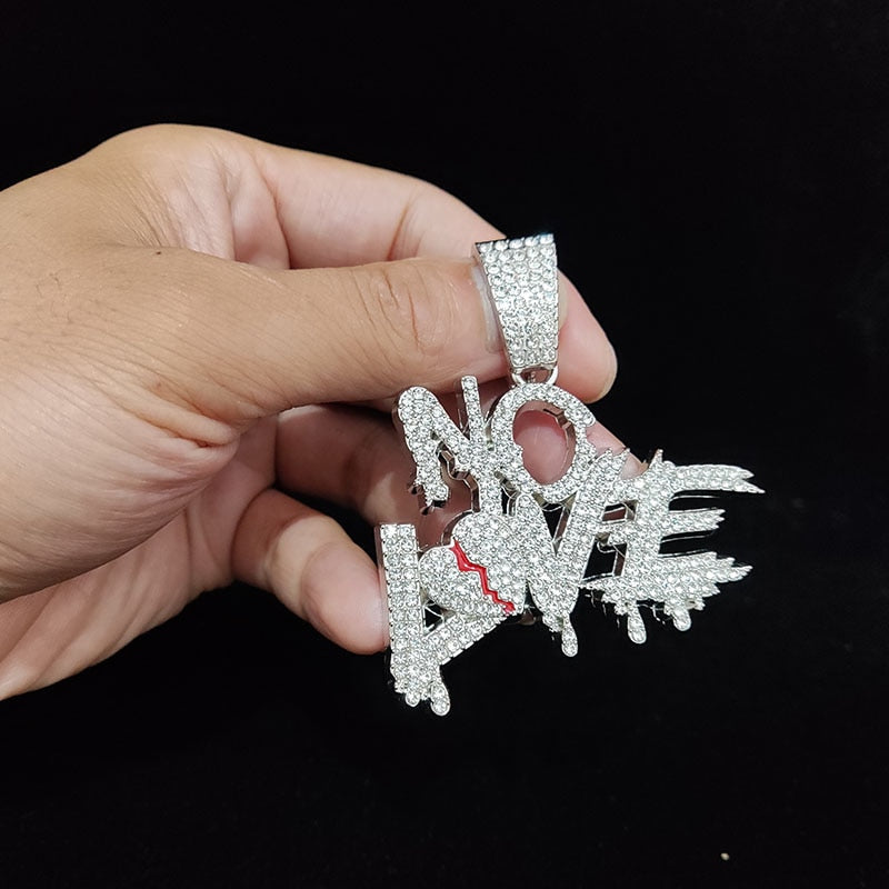 Oöverträffat Hip-Hop Halsband med Strassdetaljer