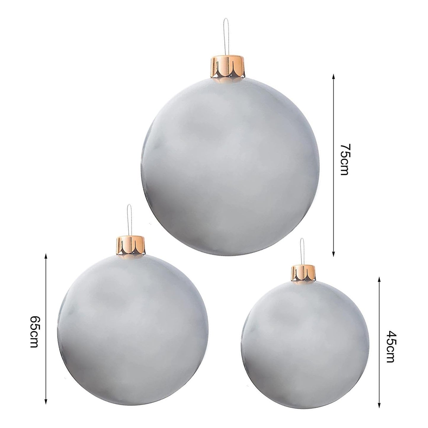 Stor oppustelig julekugle - MerrySphere