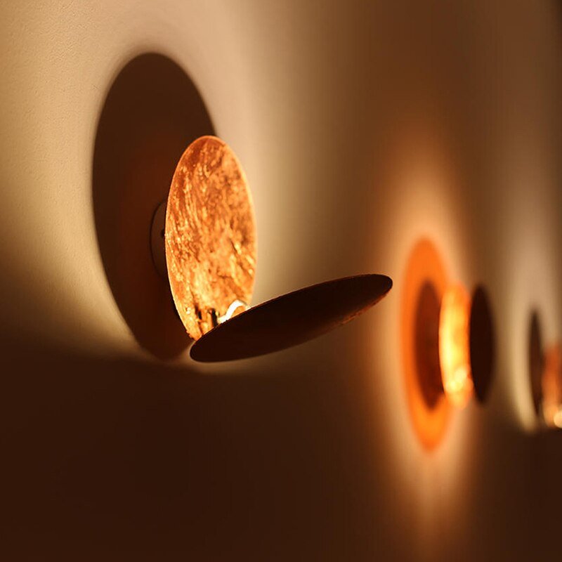 Stilfull LED-vägglampa med varmvitt ljus i elegant design