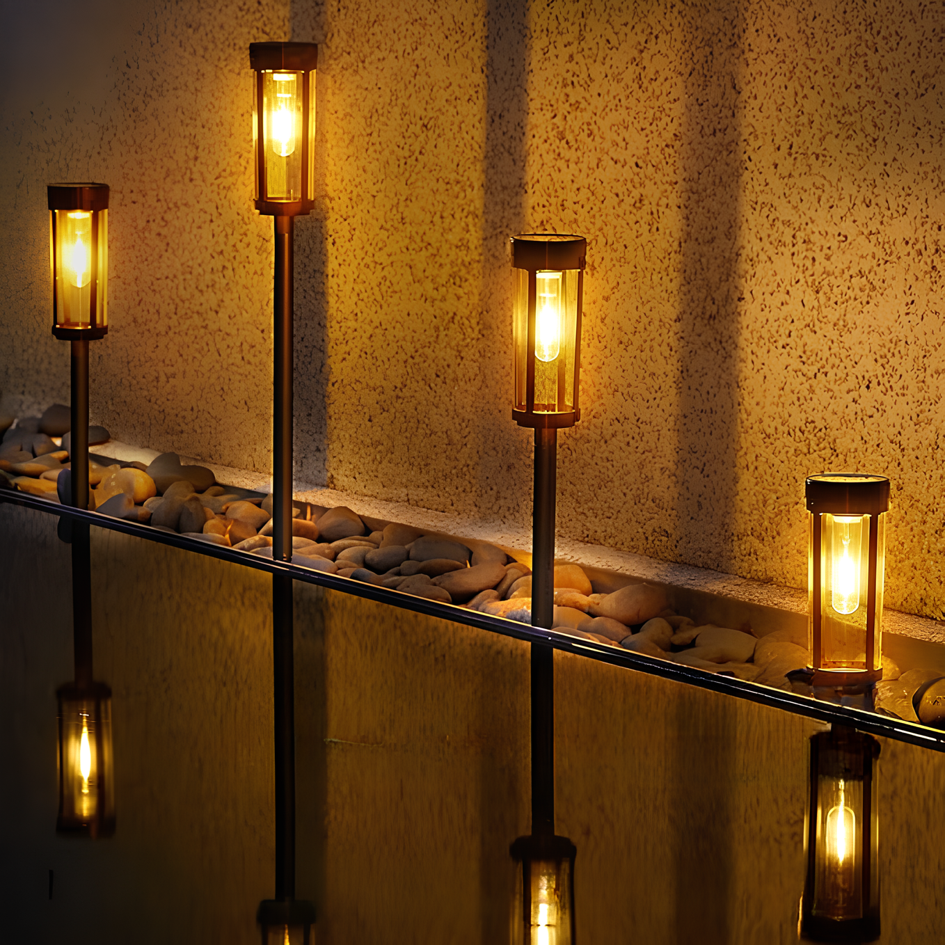 Solcellelampe til Haven - Energibesparende Belysning