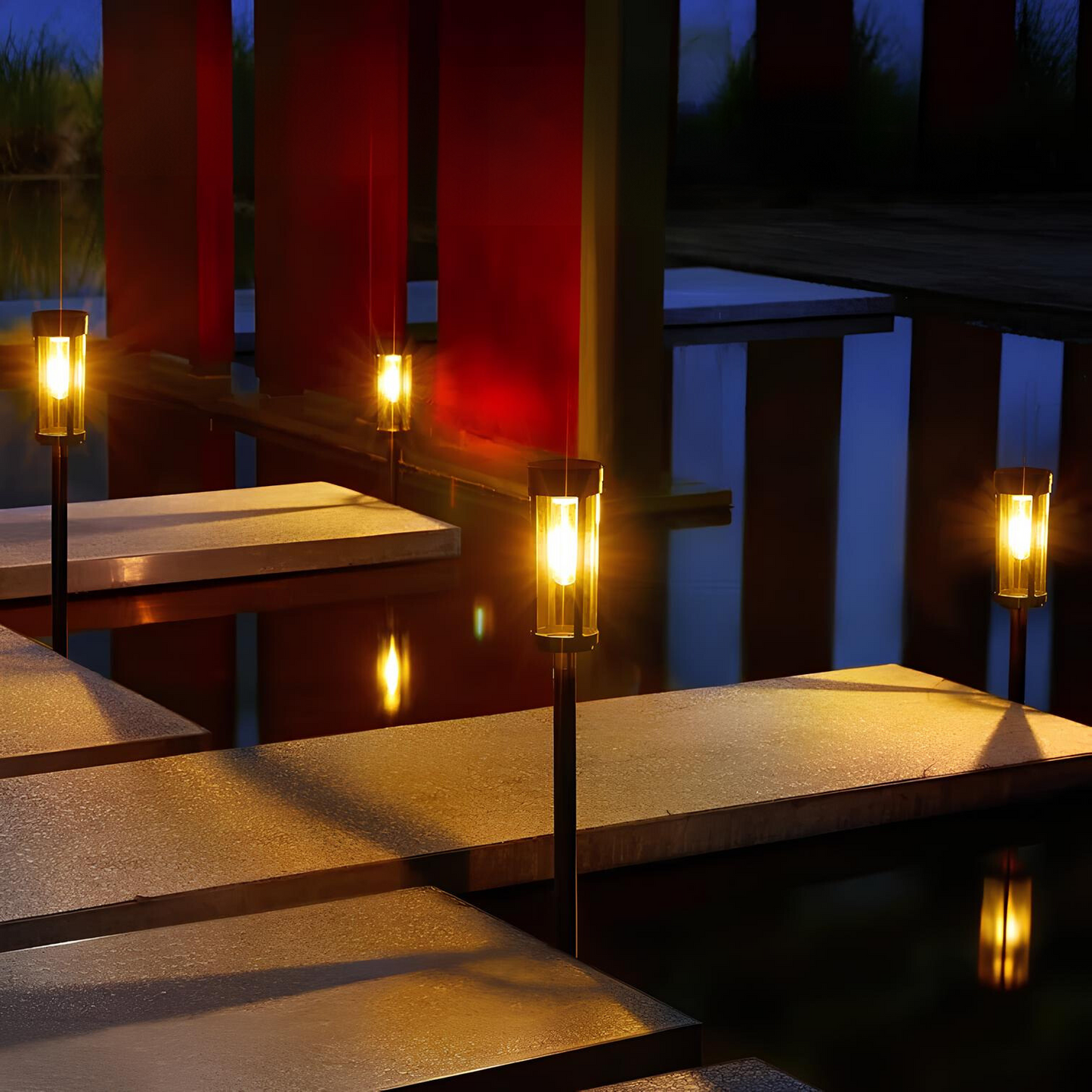 Solcellelampe til Haven - Energibesparende Belysning