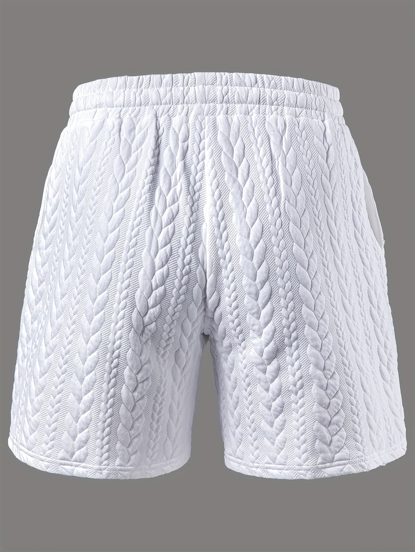 Lätta shorts för män i jacquard – stilfulla och lediga