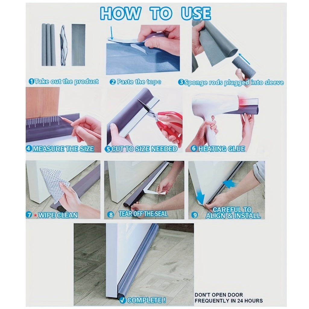 FlexiSeal Dörrpackning – Effektiv Isolering och Ljudabsorption