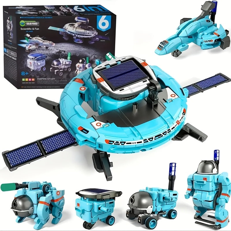 Solar Robot Byggeri 6-i-1 - Uddannelsesmæssig og Kreativ