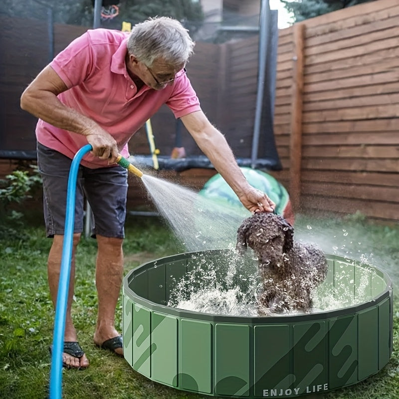 Bærbar Svømmedam til Hunde – Komfortabel og Sikker til Sommerdage