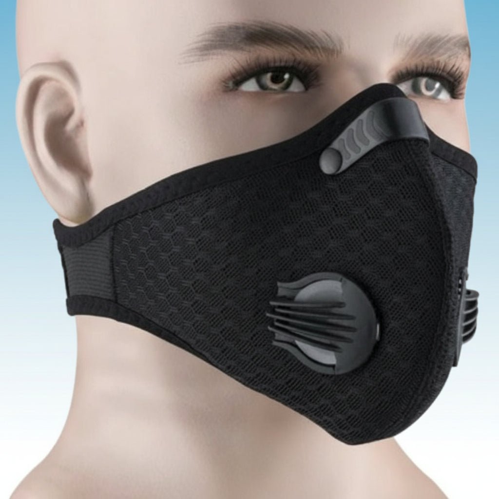 Återanvändbar neoprenmask med avancerad filtrering