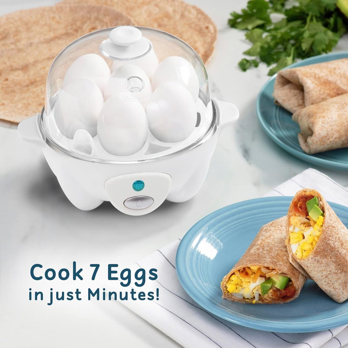 Äggkokare – Snabb Tillagning, Pocherade Ägg och Tortilla med Automatisk Avstängning