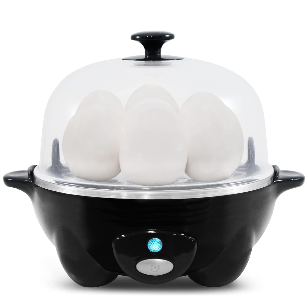 Äggkokare – Snabb Tillagning, Pocherade Ägg och Tortilla med Automatisk Avstängning