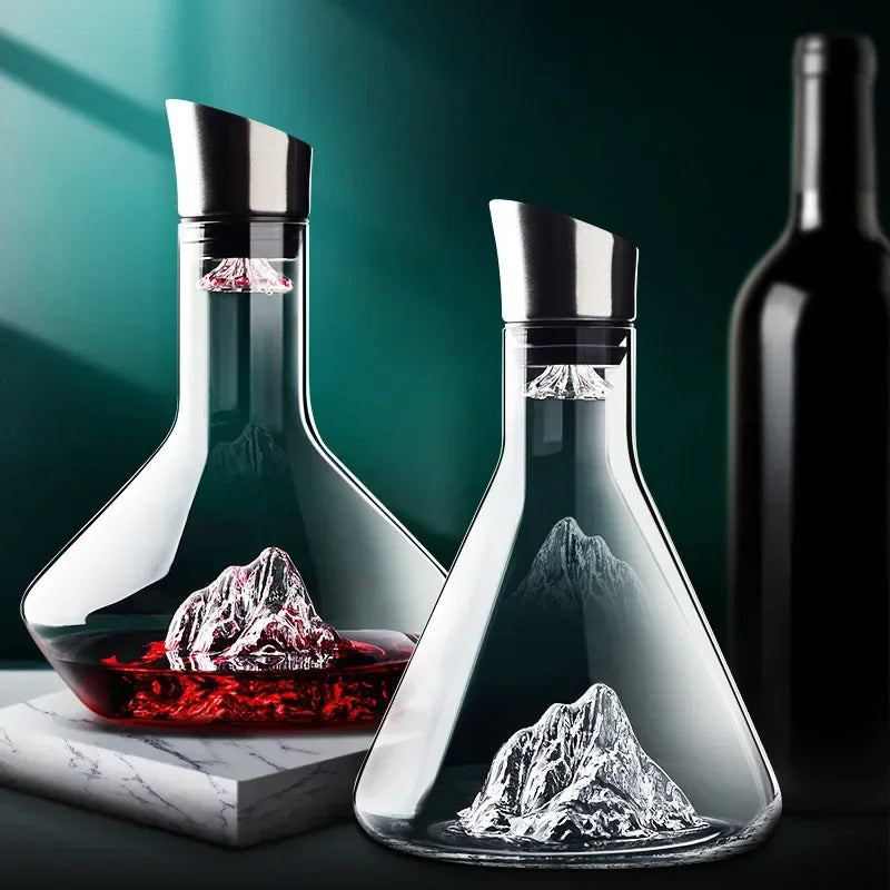 Exklusiv Kristallkaraff för Vin – Förbättrad Smak & Arom