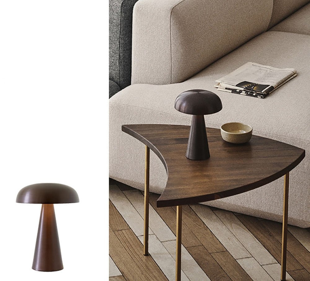 Stilren LED-sänglampa med justerbar ljusstyrka