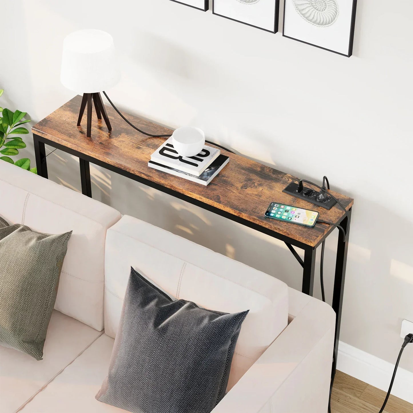Sidetabel med Tempereret Glas - Moderne og Holdbart Design