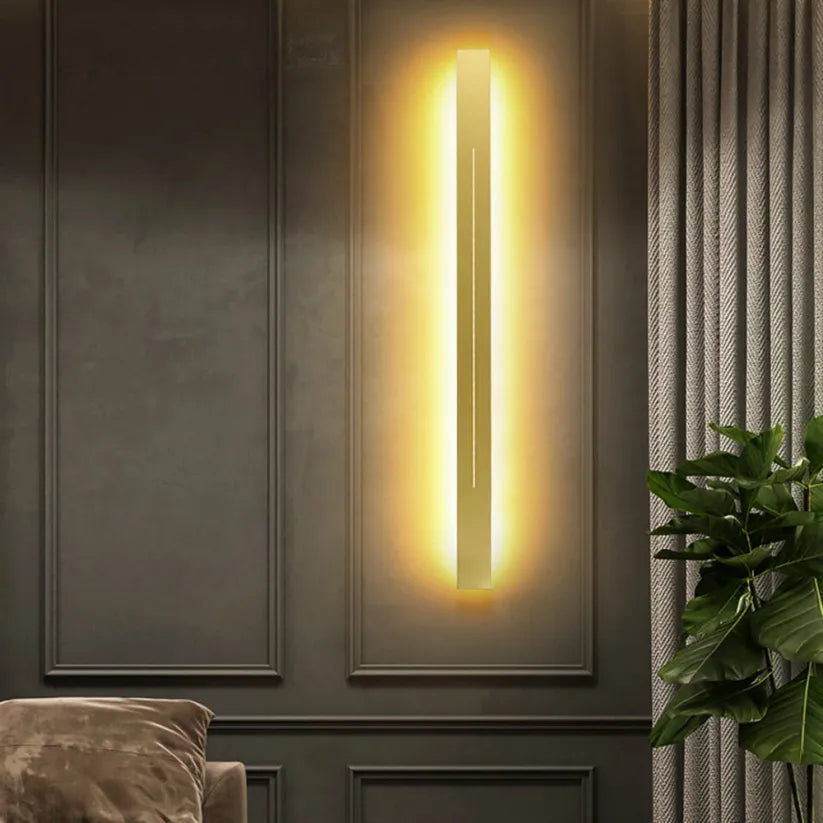Moderne LED Væglampe med Justerbar Lysstyrke & Stilrent Design