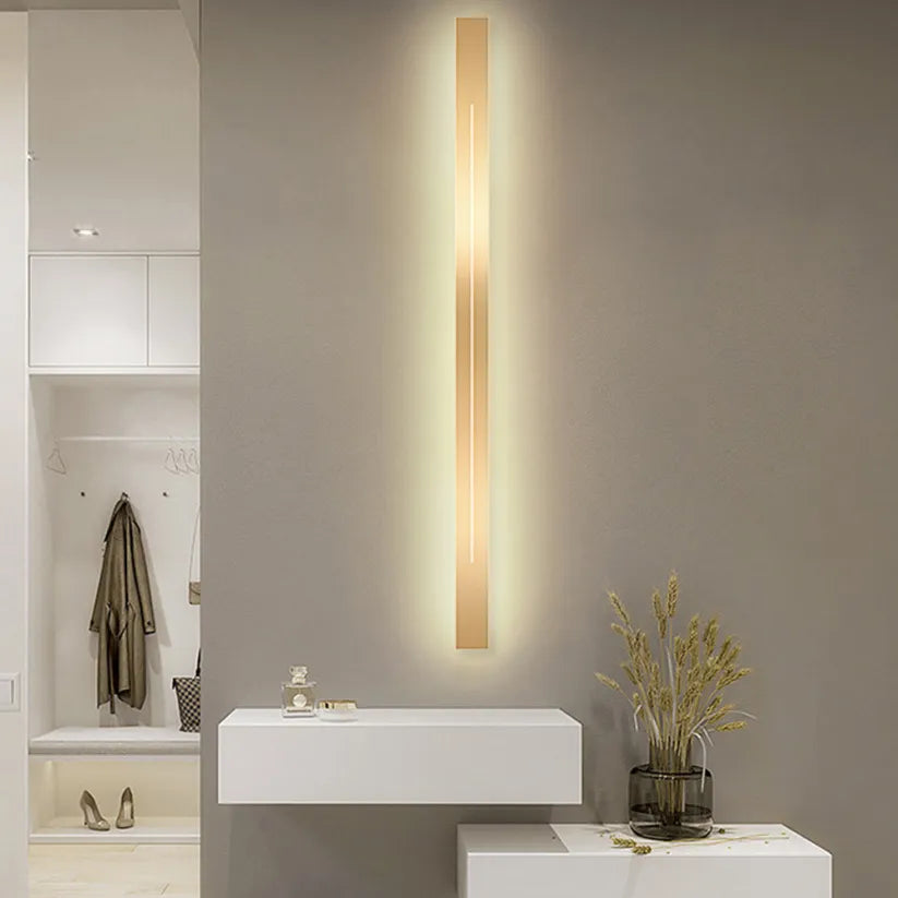Moderne LED Væglampe med Justerbar Lysstyrke & Stilrent Design