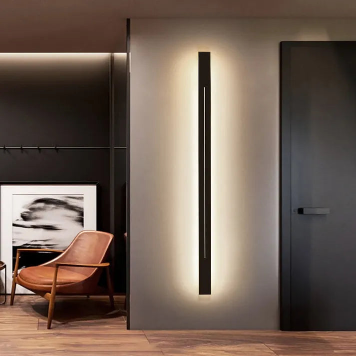 Moderne LED Væglampe med Justerbar Lysstyrke & Stilrent Design