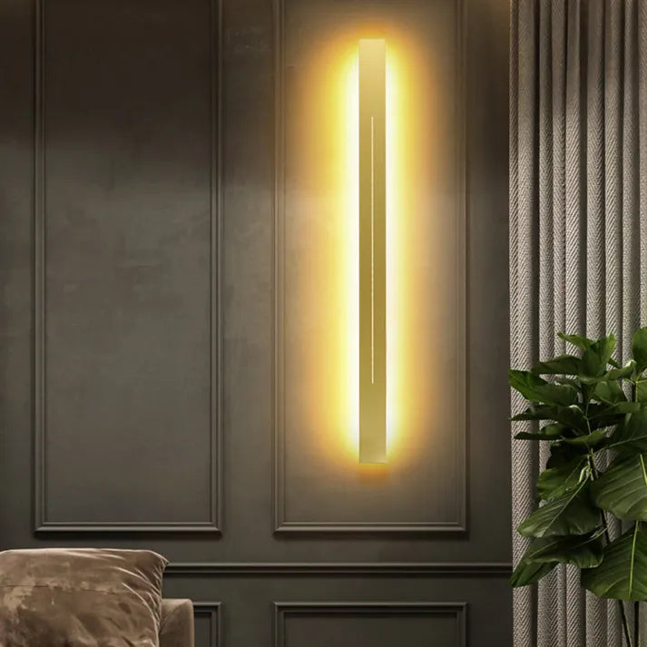 Moderne LED Væglampe med Justerbar Lysstyrke & Stilrent Design