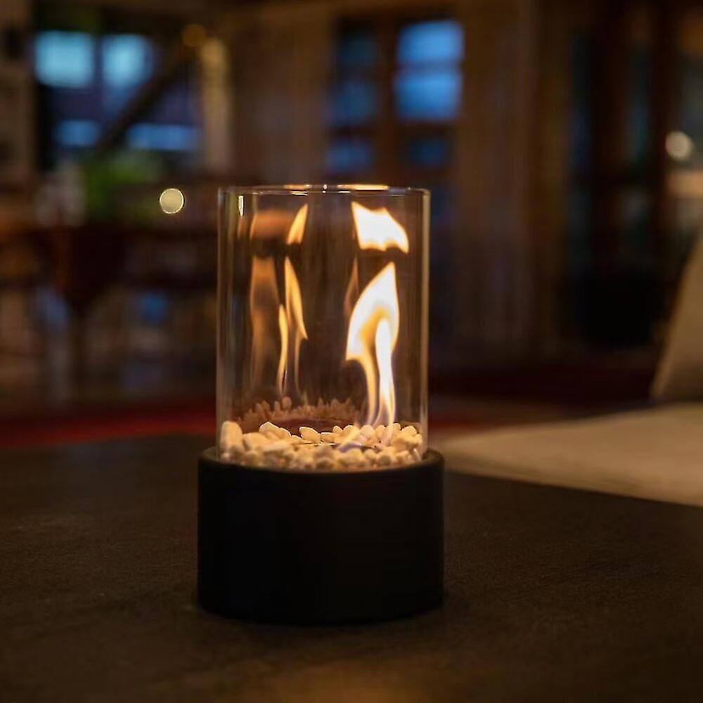 Elegant oljelampa i glas för en stilfull inomhusatmosfär