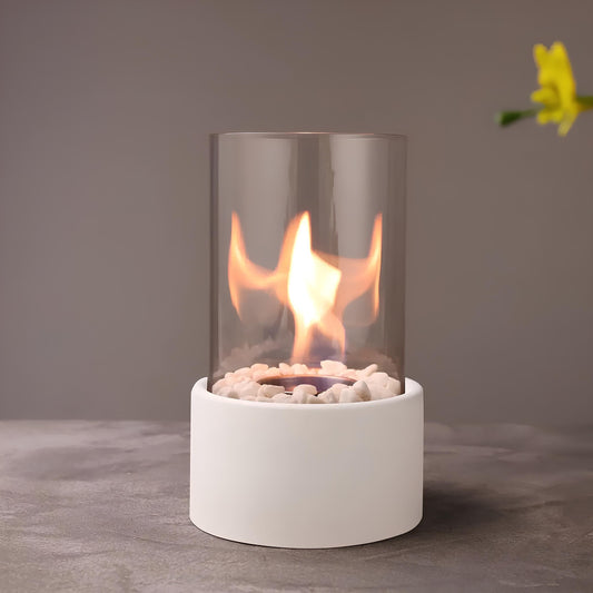 Elegant oljelampa i glas för en stilfull inomhusatmosfär