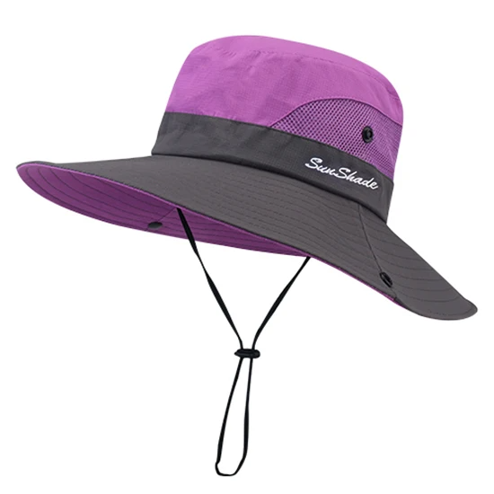 Solskyddshatt för kvinnor - Elegant UV-skydd