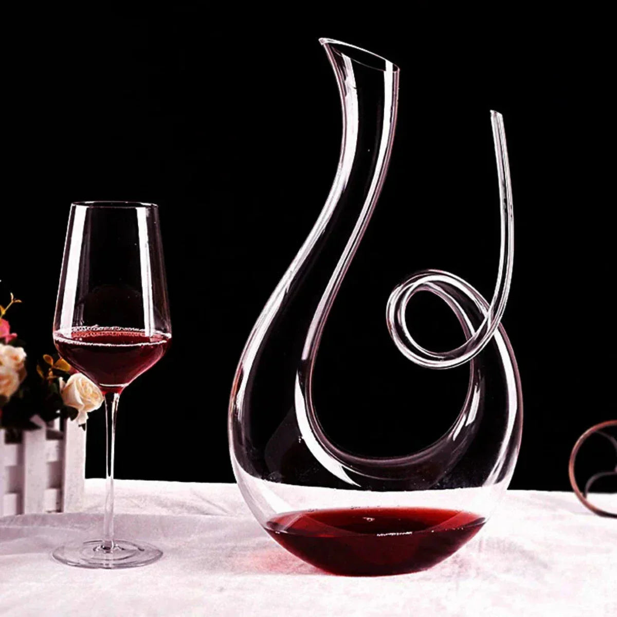 Krystal Karaffel – Håndlavet Blyfri Design