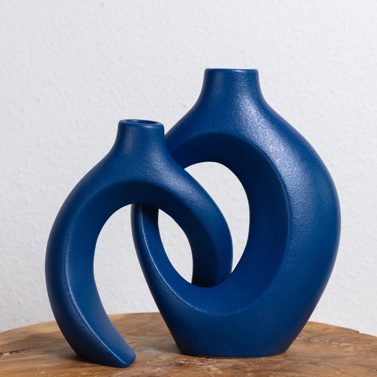 Elegant Blomsterkrukke med Flettet Design