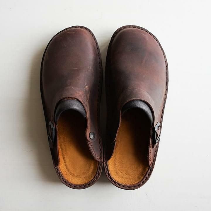 Elegante og Komfortabel Slip-On Sko i Læder