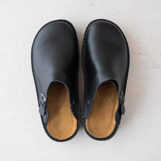 Eleganta och bekväma slip-on skor i läder