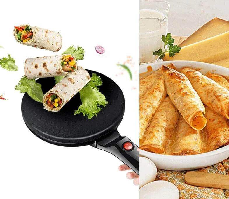 Elektrisk crêpe-maskine - Perfekte crêpes hver gang