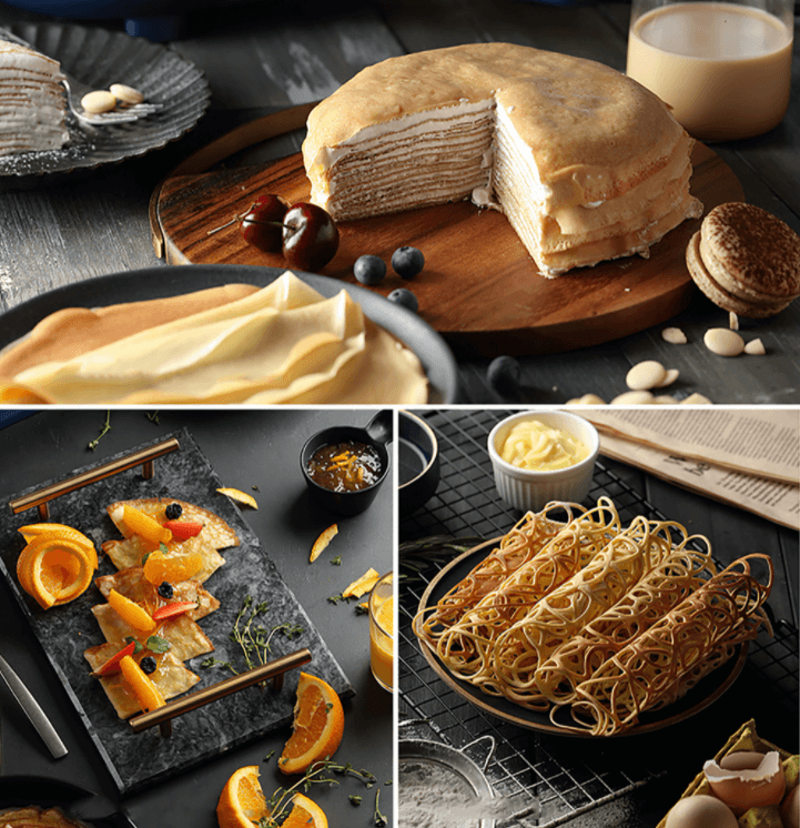 Elektrisk crêpe-maskine - Perfekte crêpes hver gang