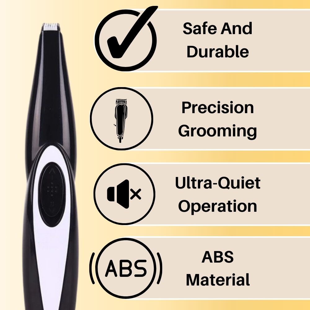 SilkPrecision - Tyst Trimmer för Djur