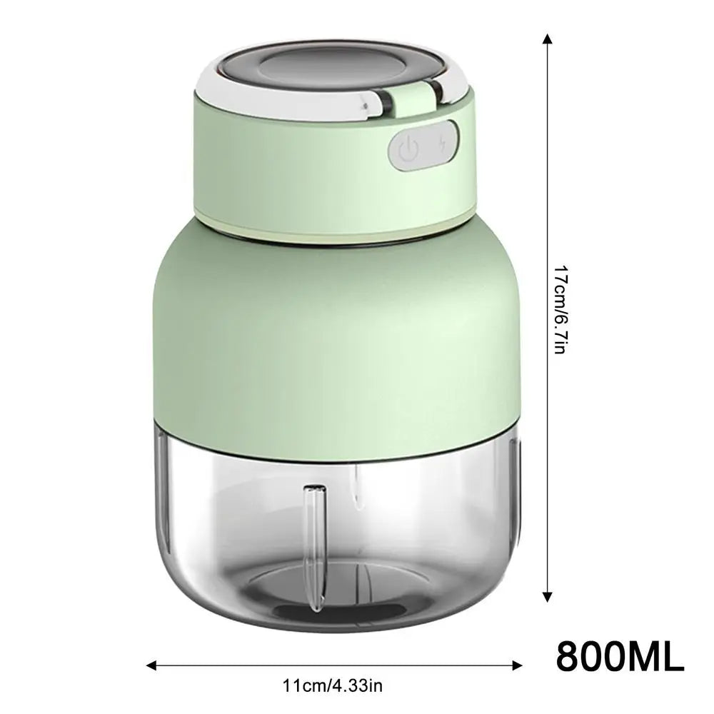 Bærbar 2-i-1 Blender og Saftpresser