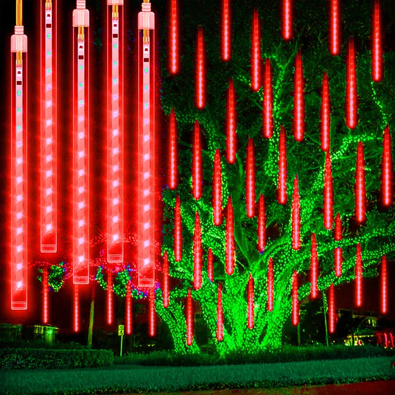 LED Meteor Julelys - Magisk udendørs havebelysning