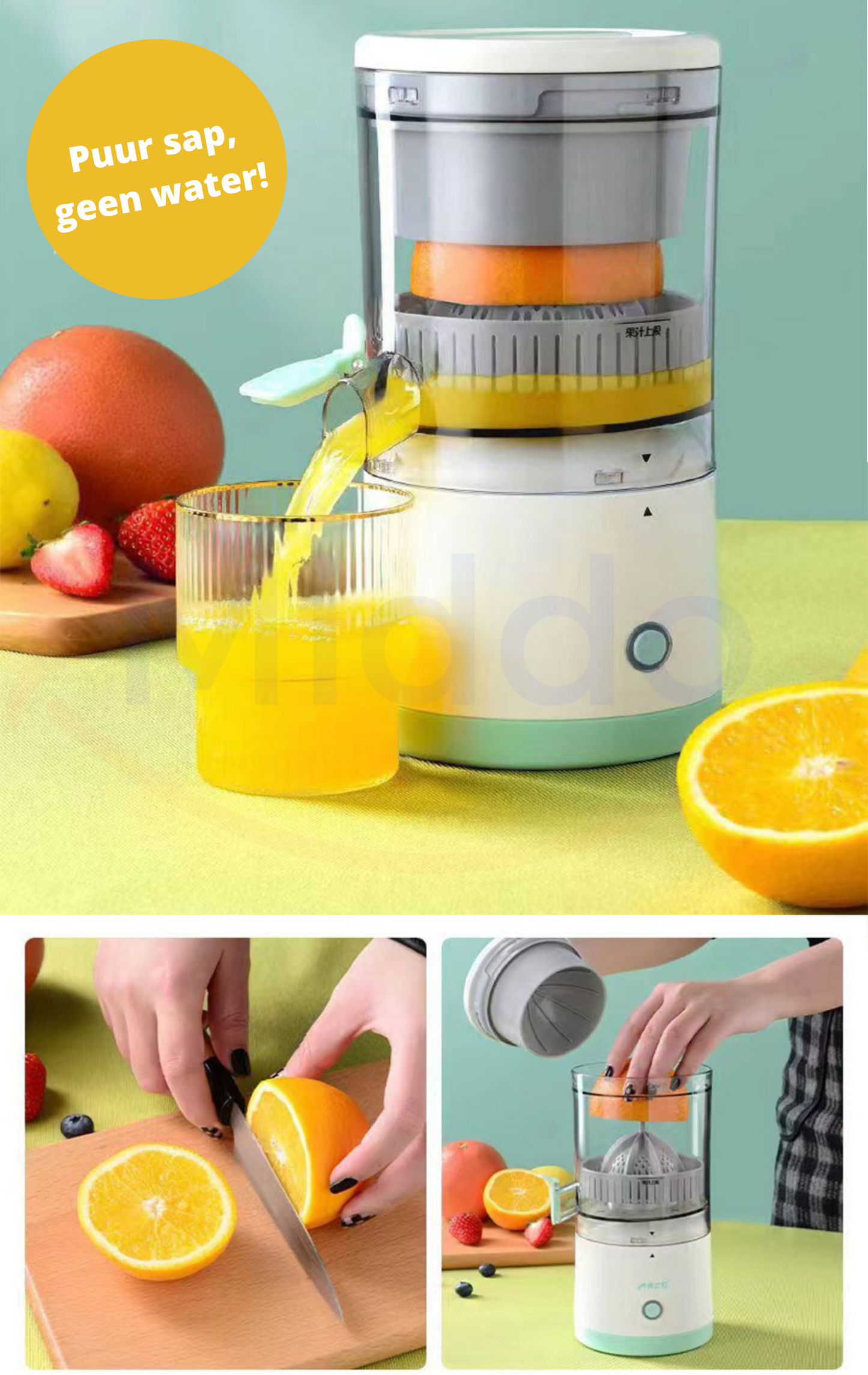 Kompakt Elektrisk Juicepresser - JuiceMaster