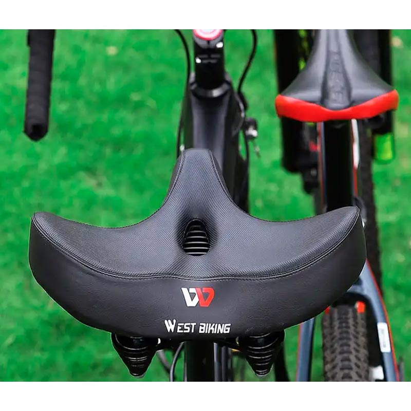 Komfortabel Cykelsæde med Ergonomisk Design | Lang og Åndbar