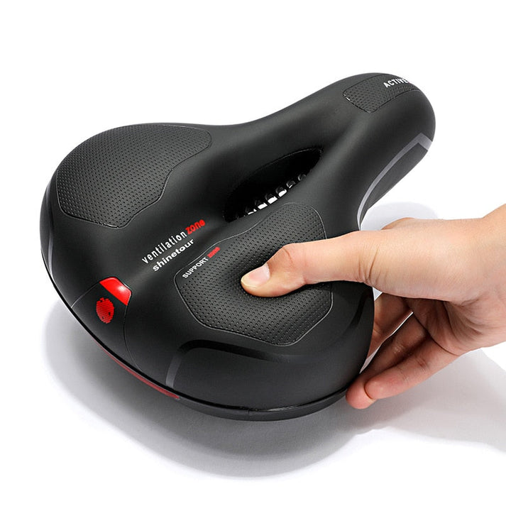 Ergonomisk cykelsadel för smärtfri cykling