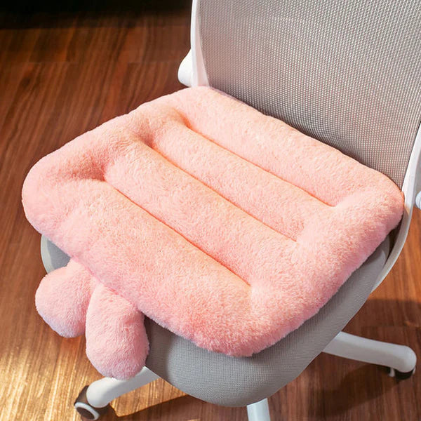 Ergonomisk siddepude med behagelig lændestøtte