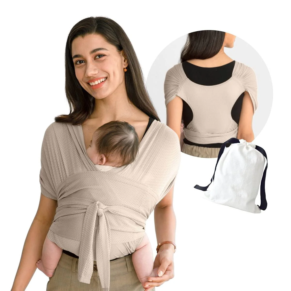 Bæresele til Baby - Ergonomisk og Behagelig
