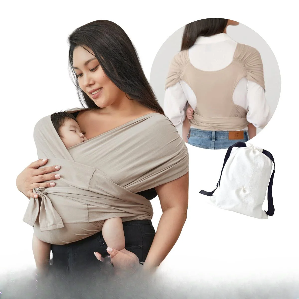 Bæresele til Baby - Ergonomisk og Behagelig