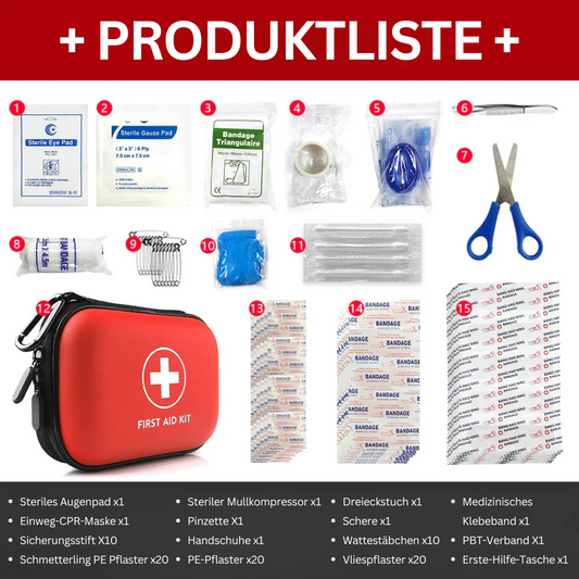 91-delat första hjälpen-kit – Säkerhetsutrustning