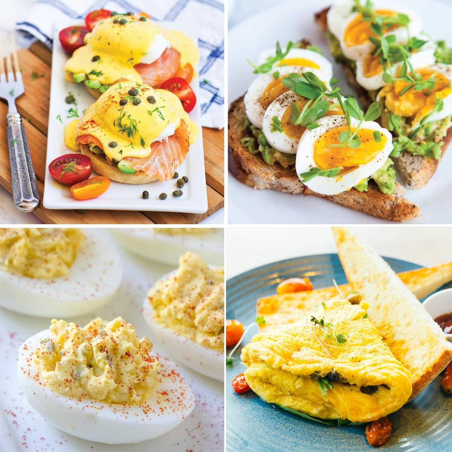 Äggkokare – Snabb Tillagning, Pocherade Ägg och Tortilla med Automatisk Avstängning