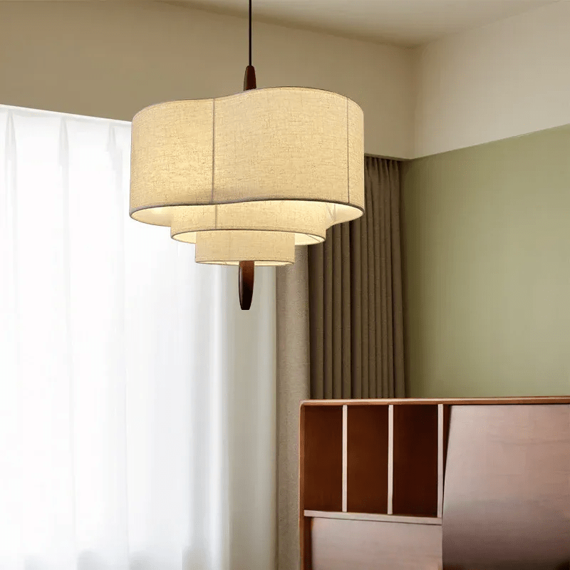 Japandi taklampa - Minimalistisk design i naturliga material
