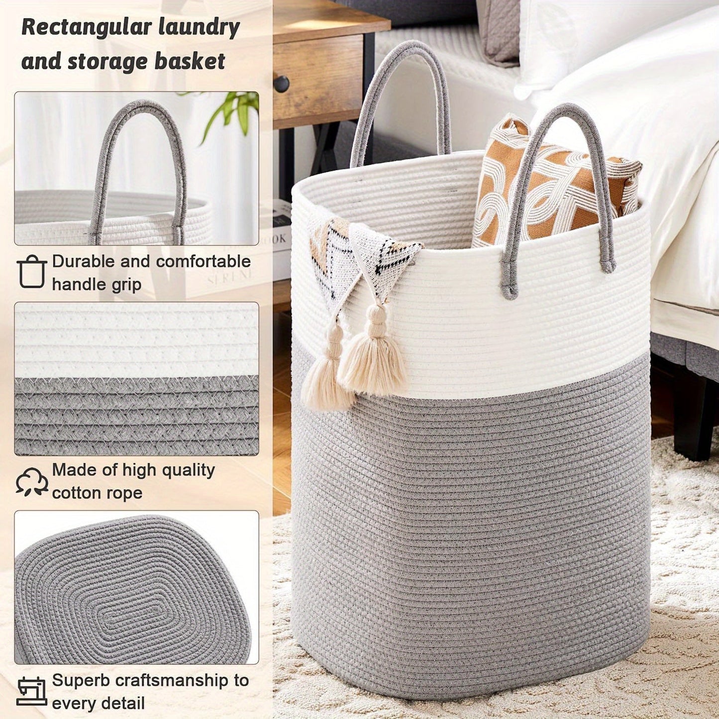 Stor Tvättkorg - Hållbar Design