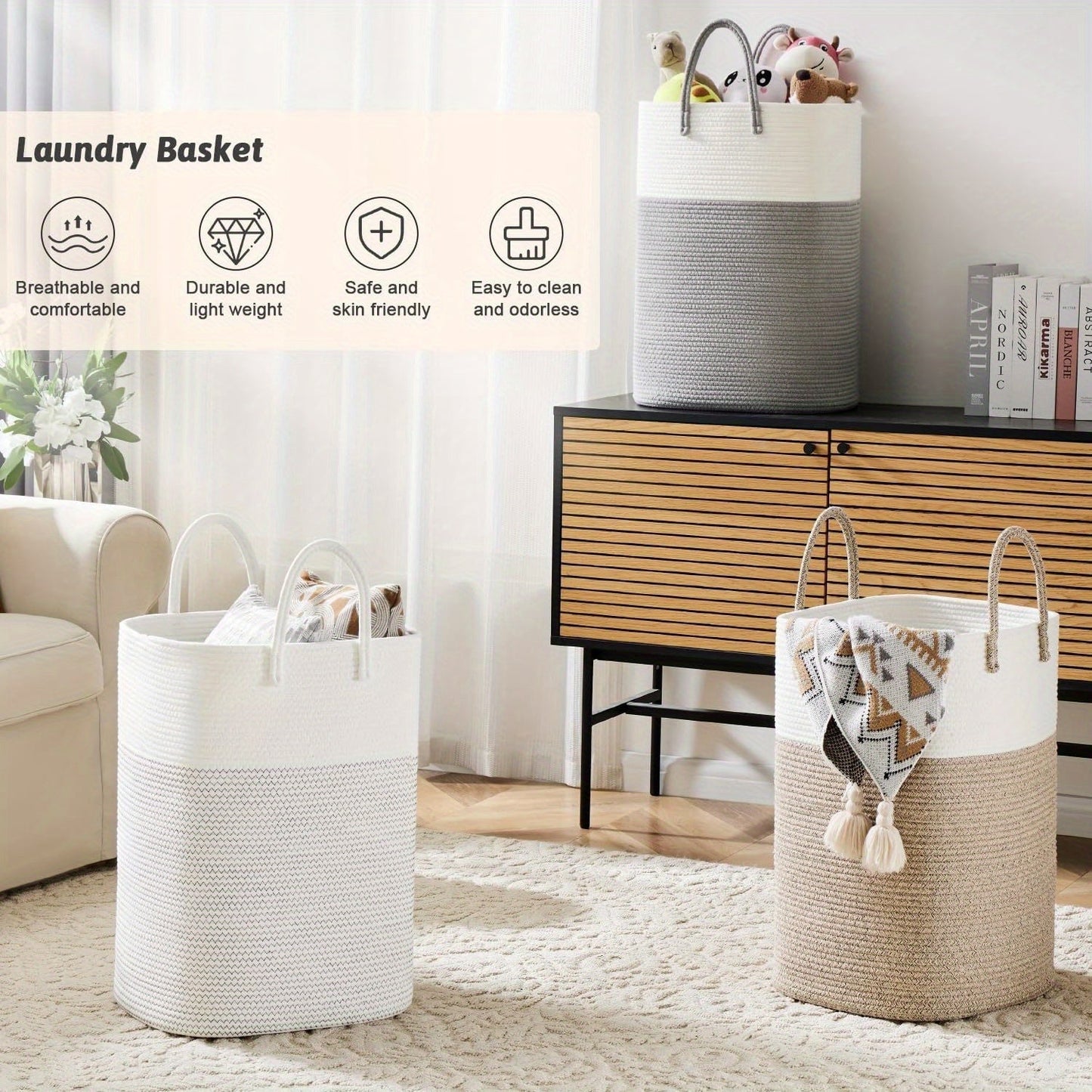 Stor Tvättkorg - Hållbar Design