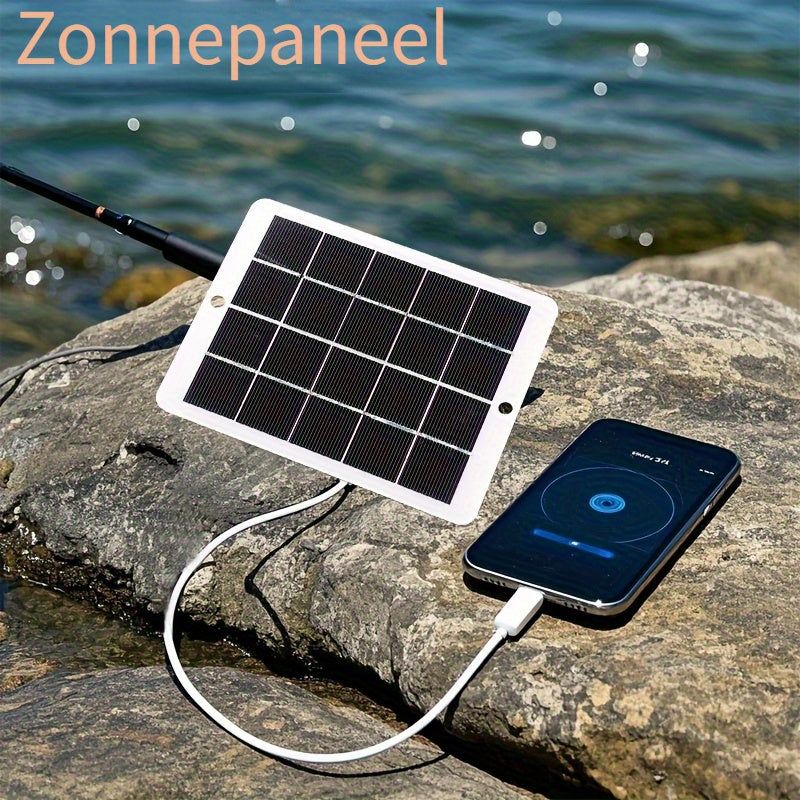 Bærbar Solpanel med USB – Strøm Overalt og Når Som Helst